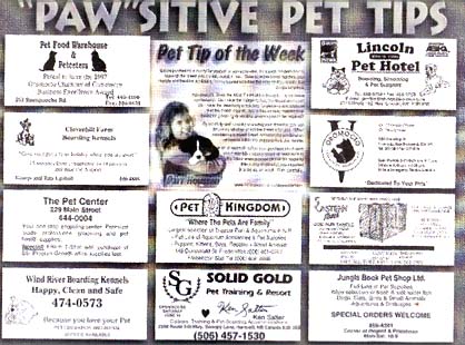 sample ad clipping.  a must see